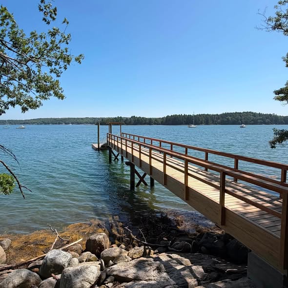 Project 1 photo 3 — Ocean's Edge Marine construction in Midcoast Maine
