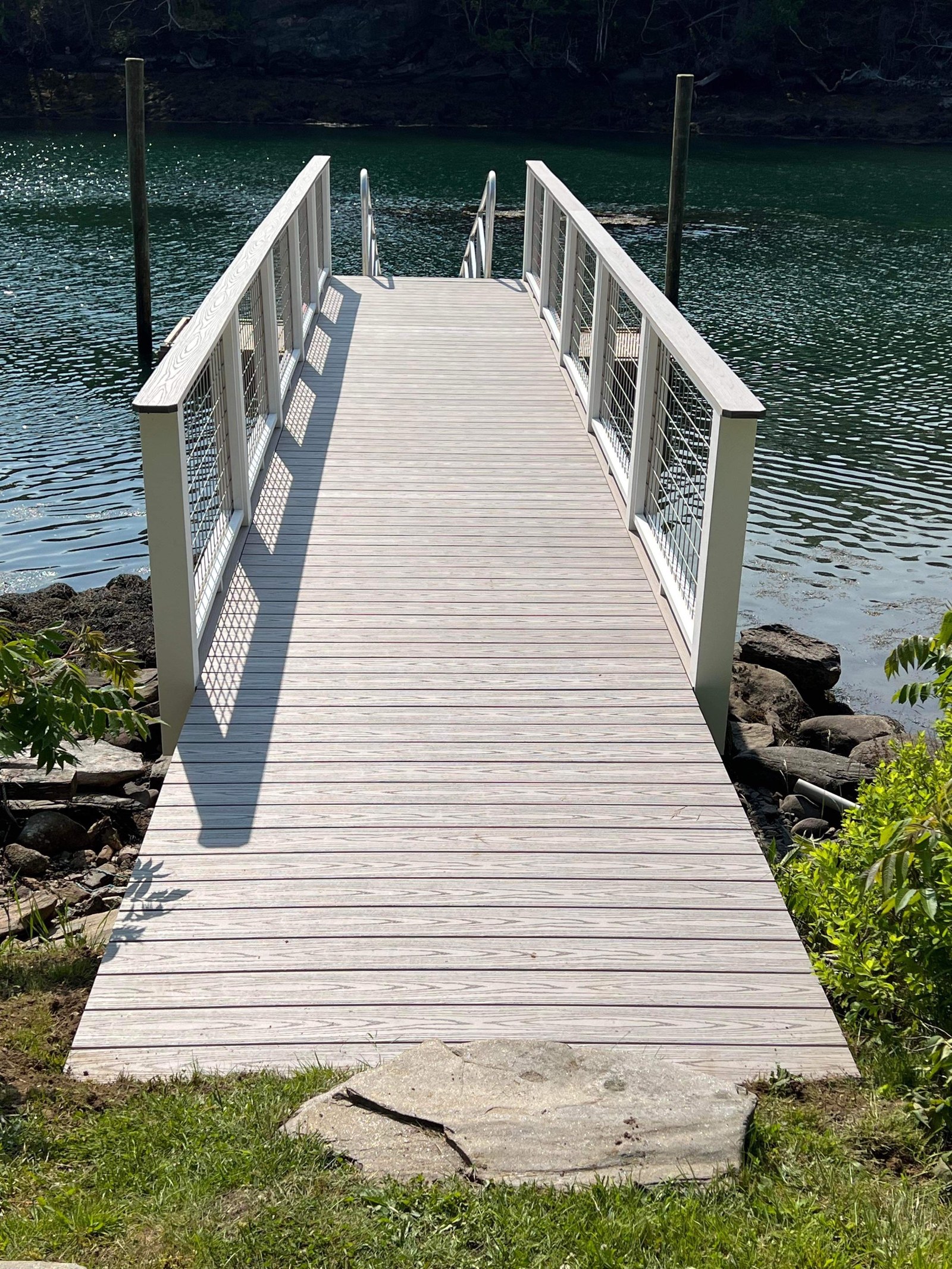 Completed waterfront project by Ocean's Edge Marine in Midcoast Maine — photo 14