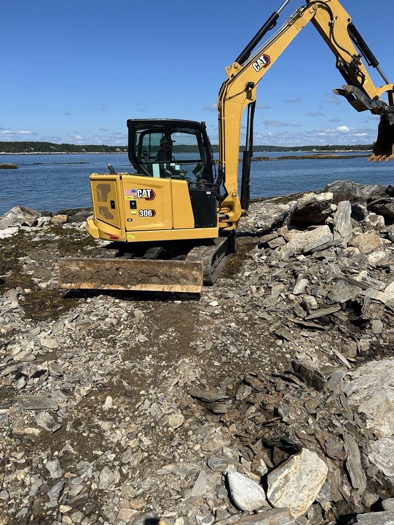 Marine construction work in Midcoast Maine — photo 4