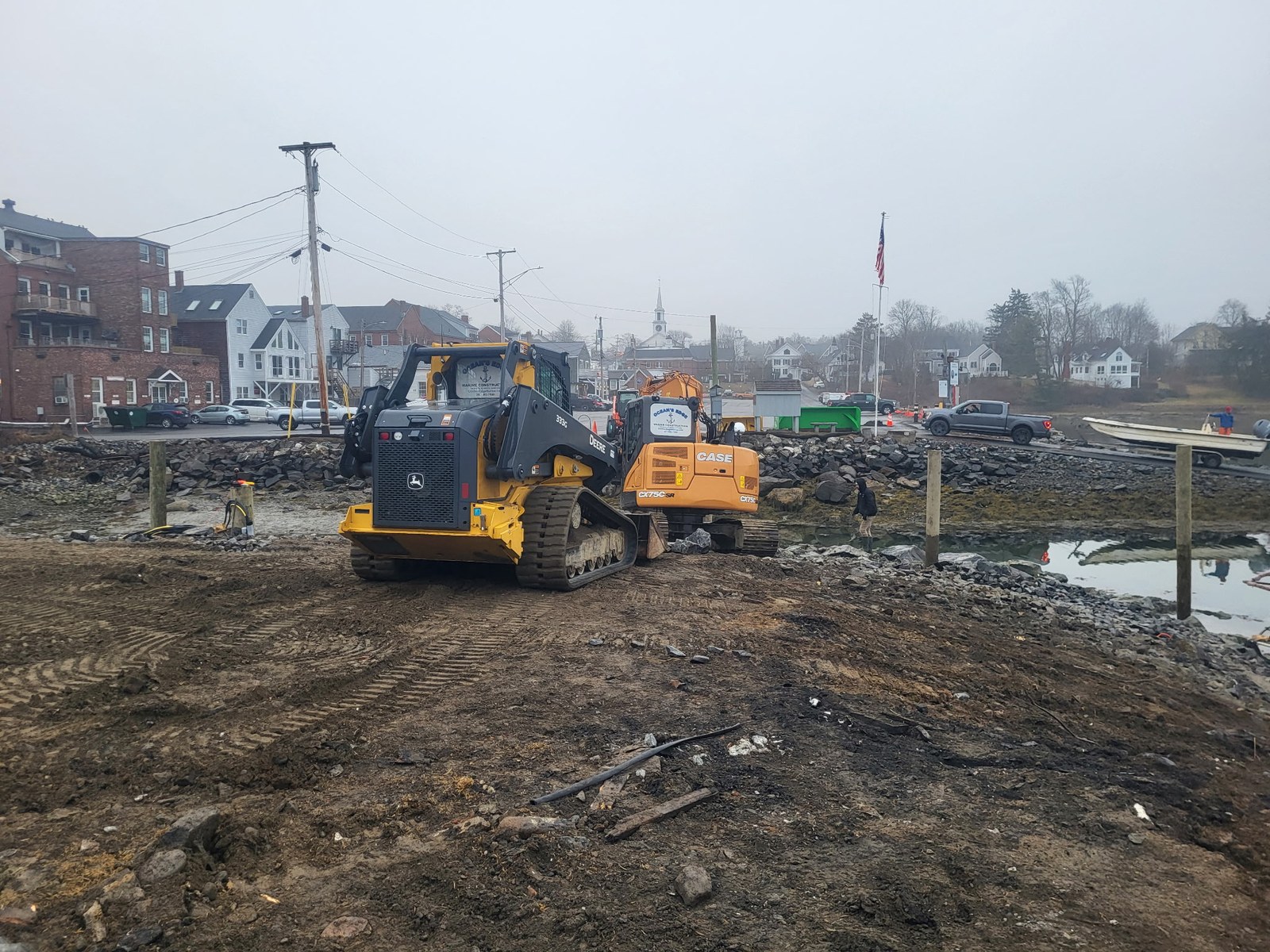 Marine construction work in Midcoast Maine — photo 15