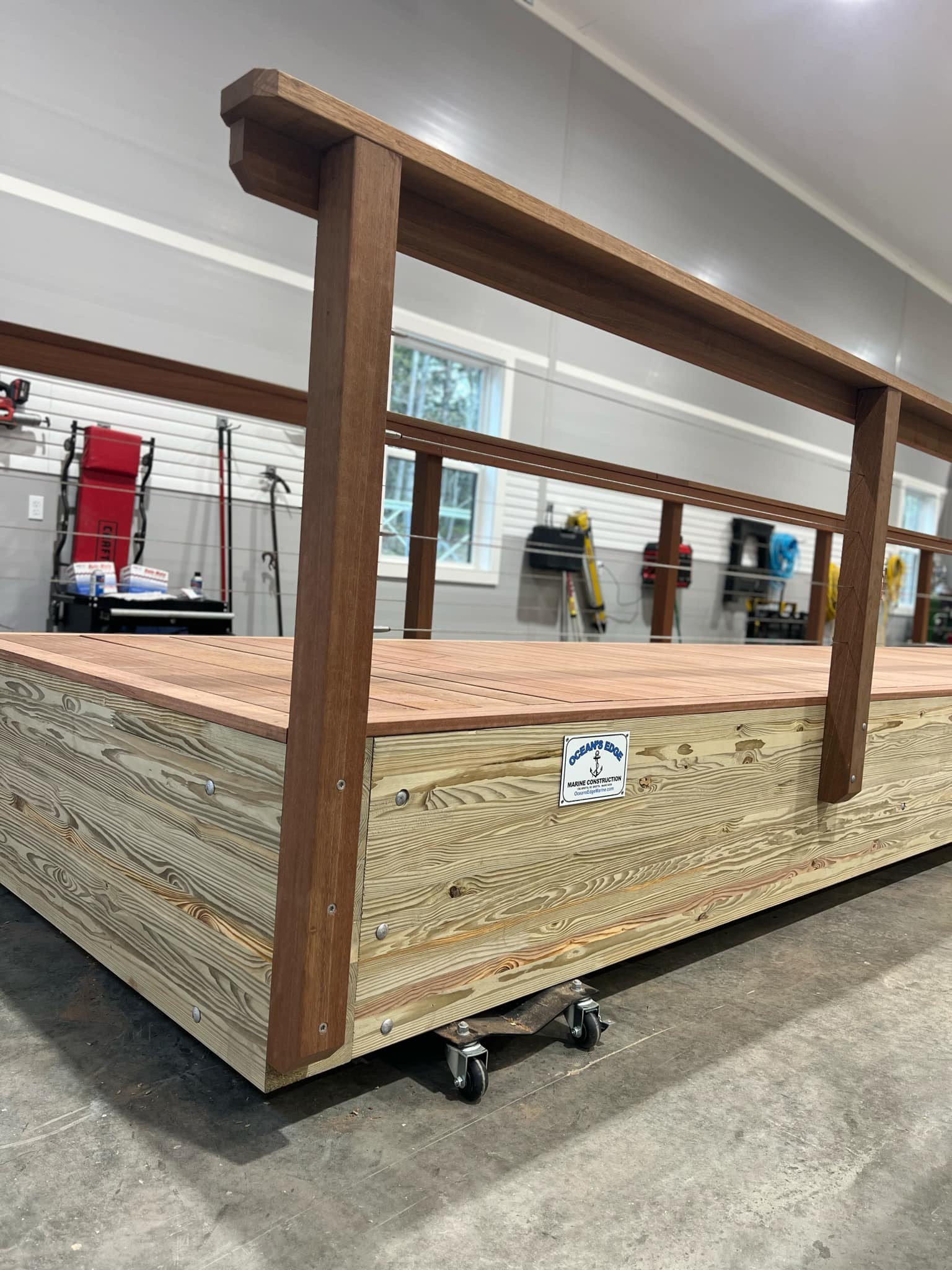 Completed waterfront project by Ocean's Edge Marine in Midcoast Maine — photo 24