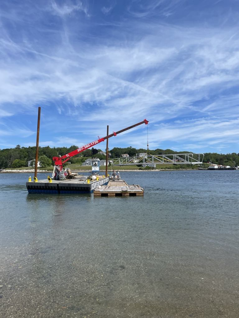 Marine and mooring service work in Midcoast Maine — photo 5