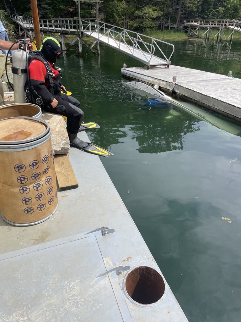 Marine and mooring service work in Midcoast Maine — photo 6